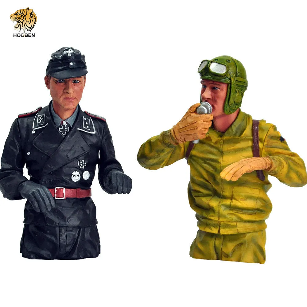 1/10 Figure Soldier Wittmann and Brad Pitt for HOOBEN FURY and Tiger