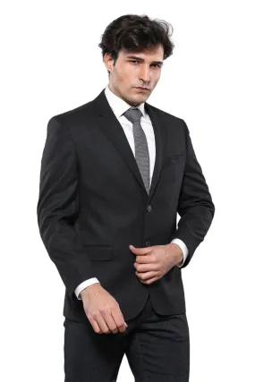 4 Drop Cachet Smoked Men Blazer - Wessi