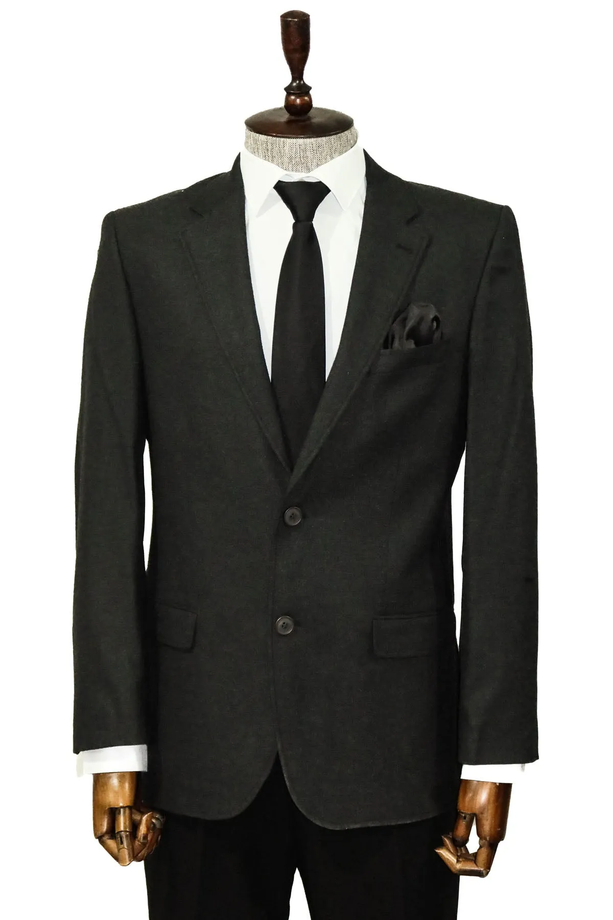 4 Drop Cachet Smoked Men Blazer - Wessi