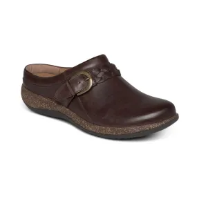 Aetrex Women's Libby Slip On Shoe - Brown DM202