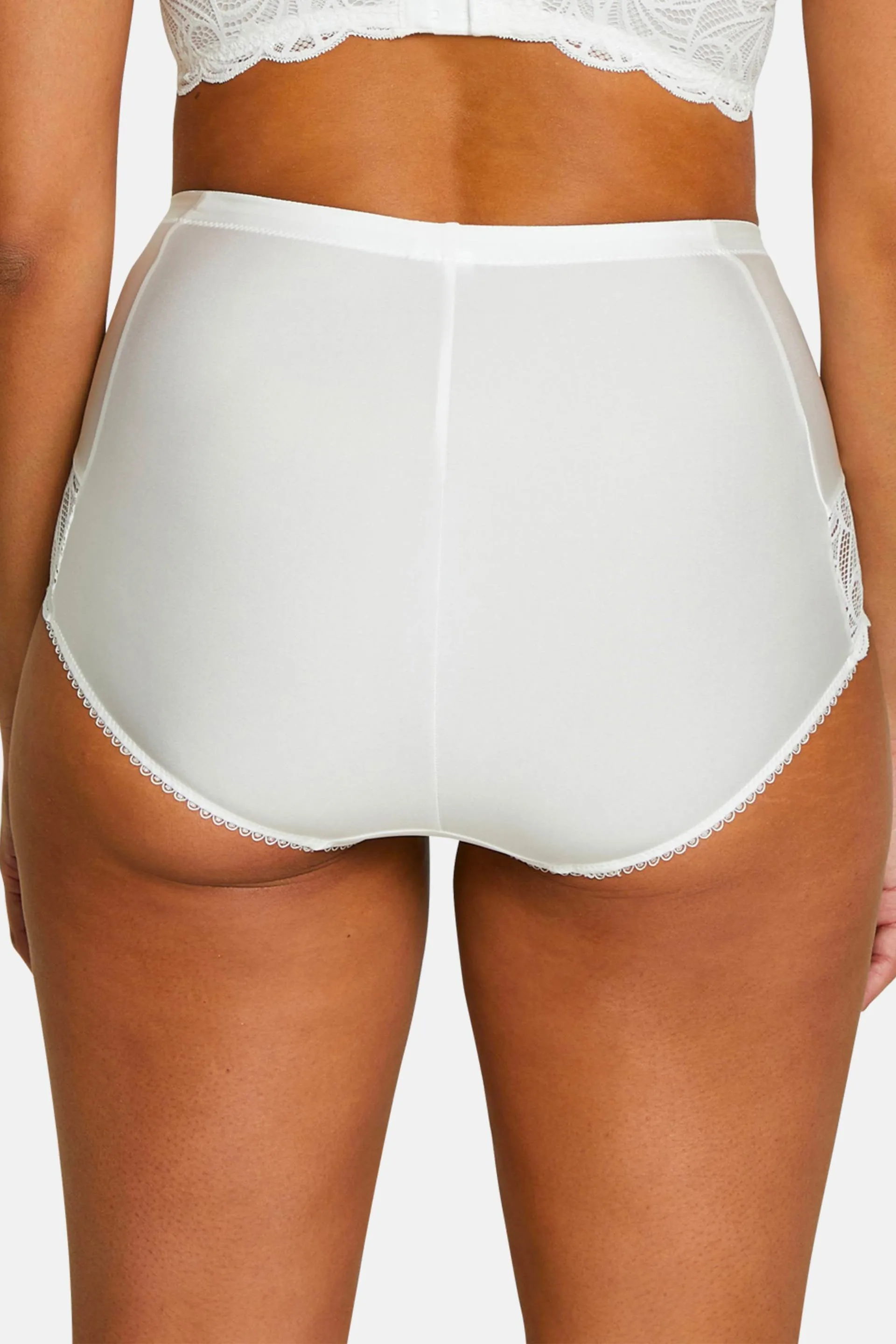 Ariane High Waisted Brief Ivory