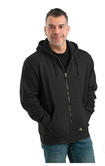 BERNE HERITAGE HOOD 10OZ HD COTTON DUCK BLACK