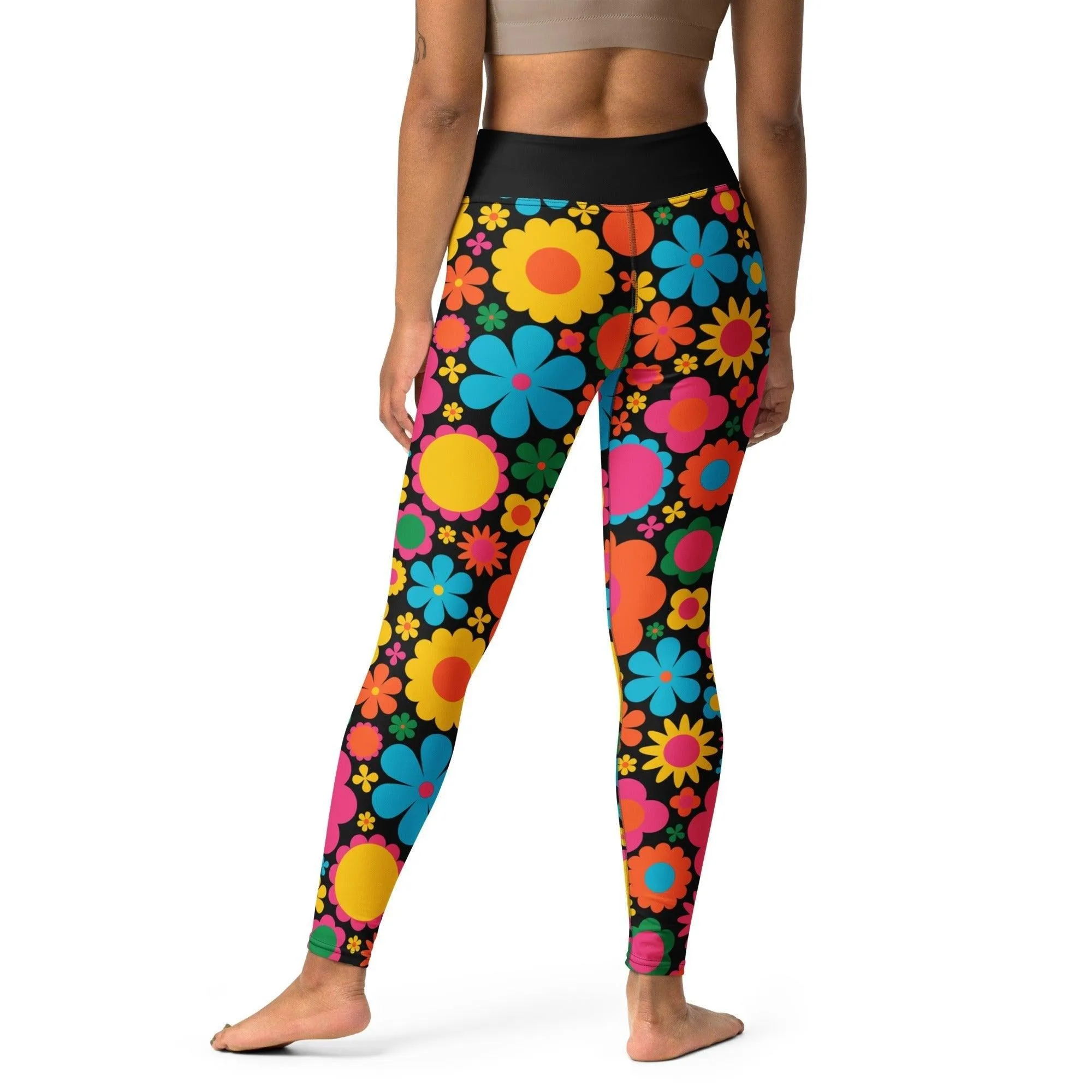 BLOOMPOP happy -2- Yoga Leggings