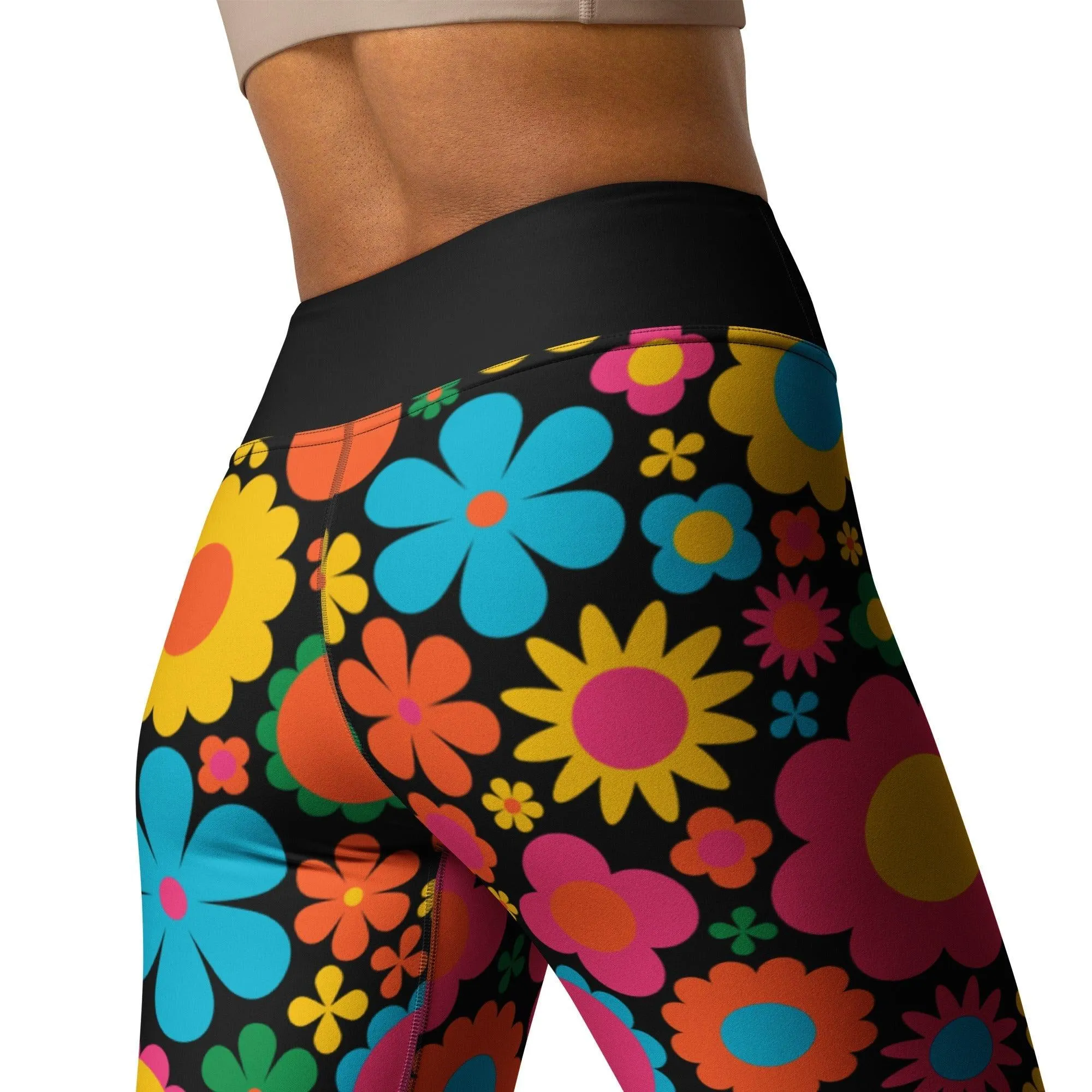 BLOOMPOP happy -2- Yoga Leggings