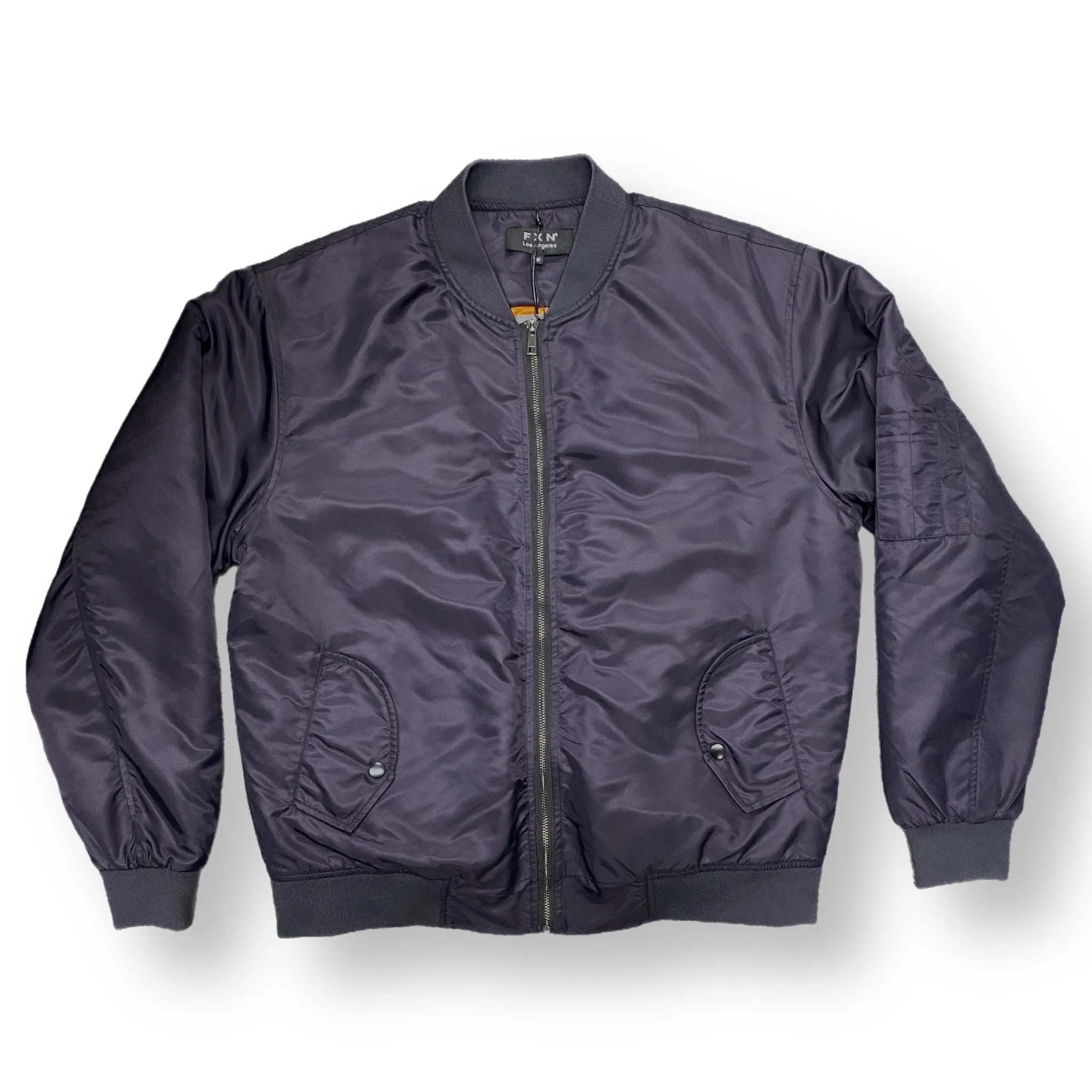 BOMBER MA-1 JACKET - INK BLACK