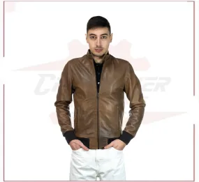 Bomber Napoli - Men’s Brown Bomber Jacket