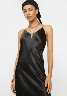 Boulevard Satin Slip Dress