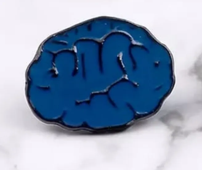 Brain & Heart Enamel Pin