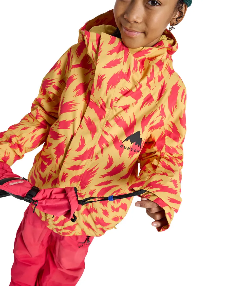 Burton Kids' Skimmer 2L Jacket Fur Goldenrod 2025