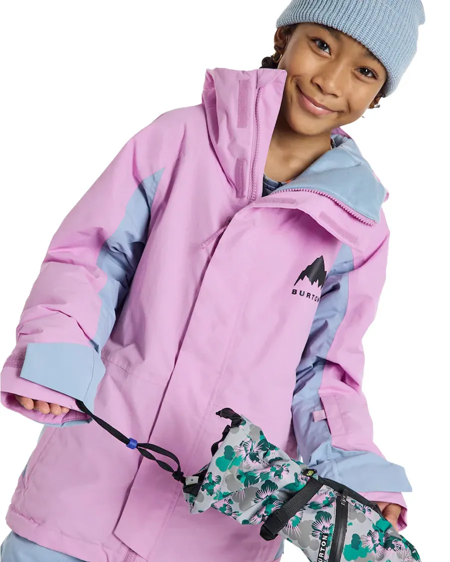 Burton Kids' Skimmer 2L Jacket Orchid Purple/Dusty Blue 2025