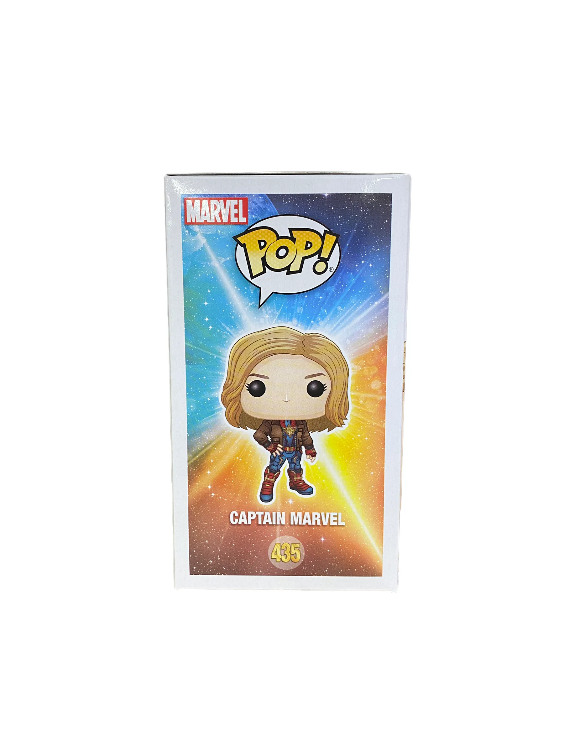 Captain Marvel #435 (w/ Jacket) Funko Pop! - Captain Marvel - Hot Topic Exclusive - Condition 9.5/10