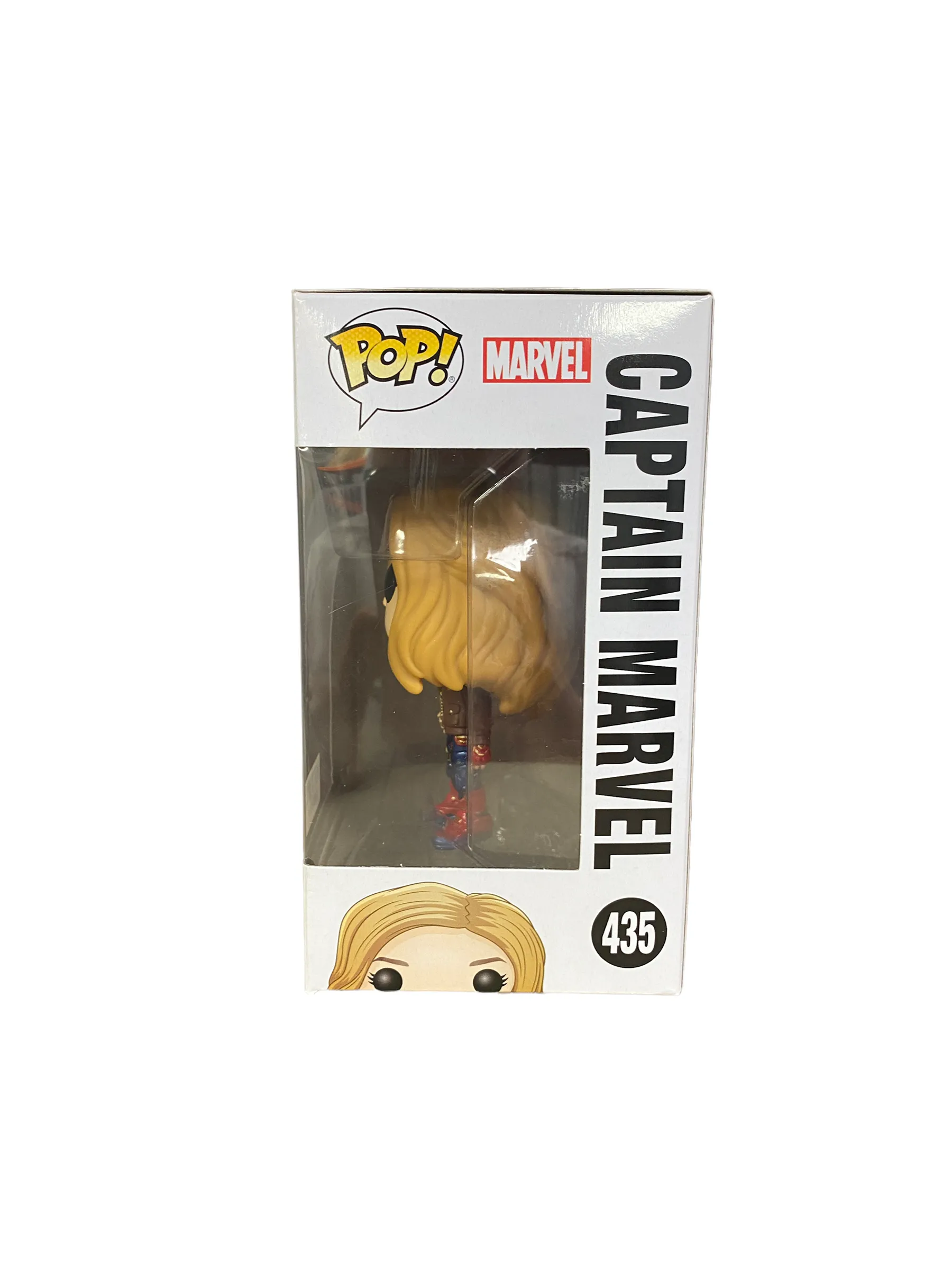 Captain Marvel #435 (w/ Jacket) Funko Pop! - Captain Marvel - Hot Topic Exclusive - Condition 9.5/10