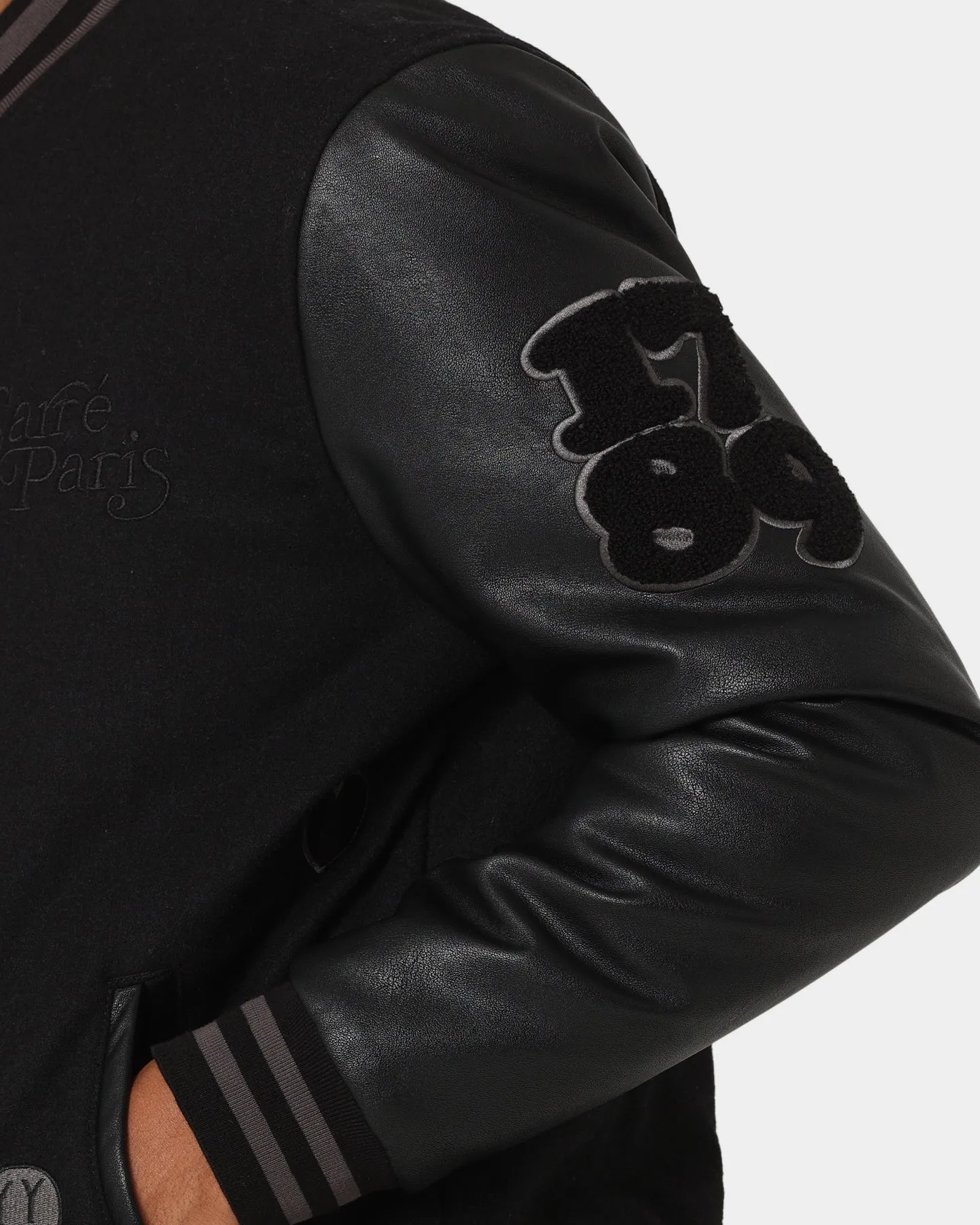 Carré Peace Varsity Jacket Black/Black