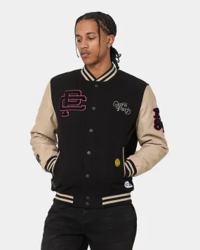 Carre Peace Varsity Jacket Black/Stone