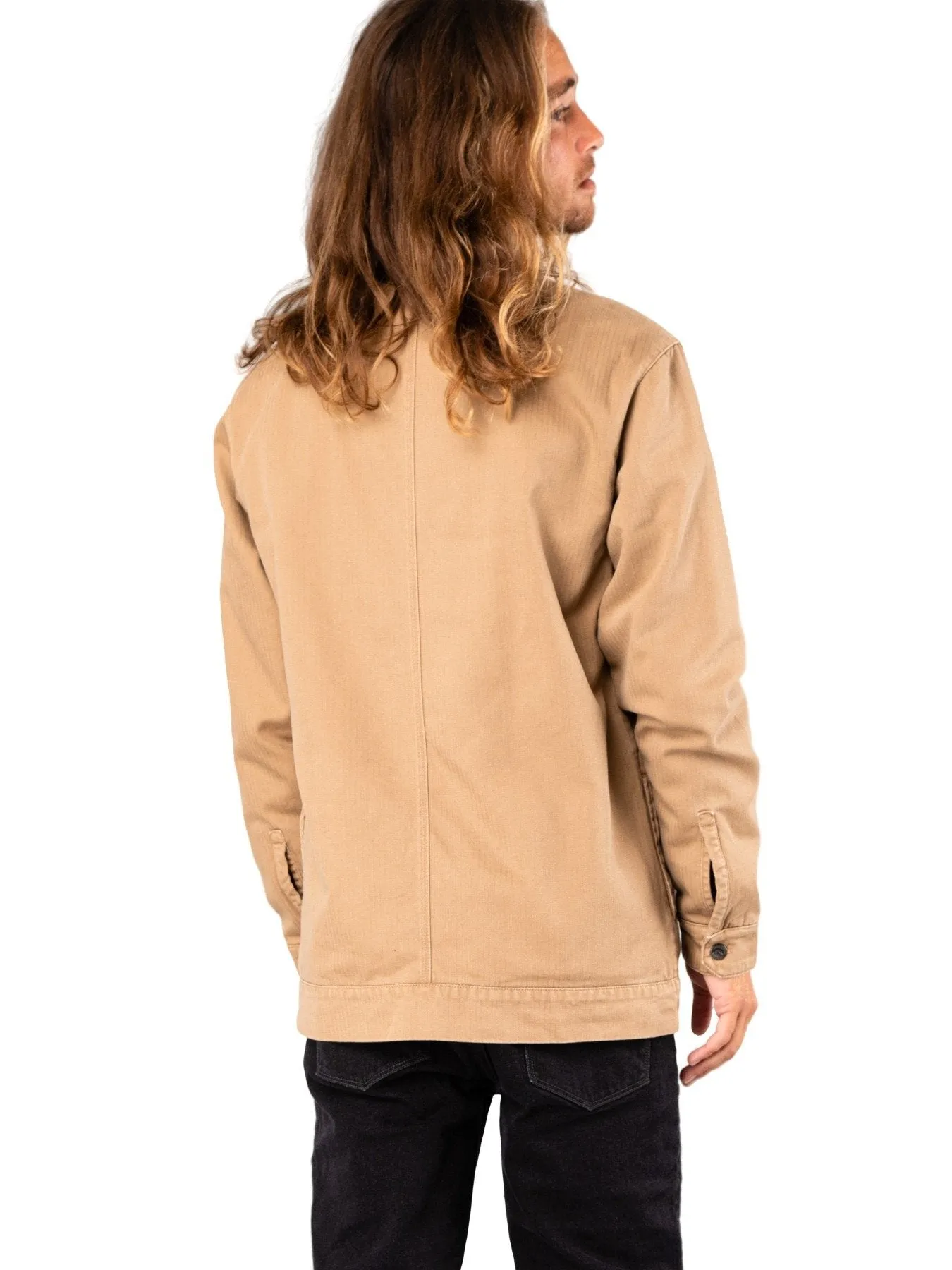 Charles Chore Jacket - Latte