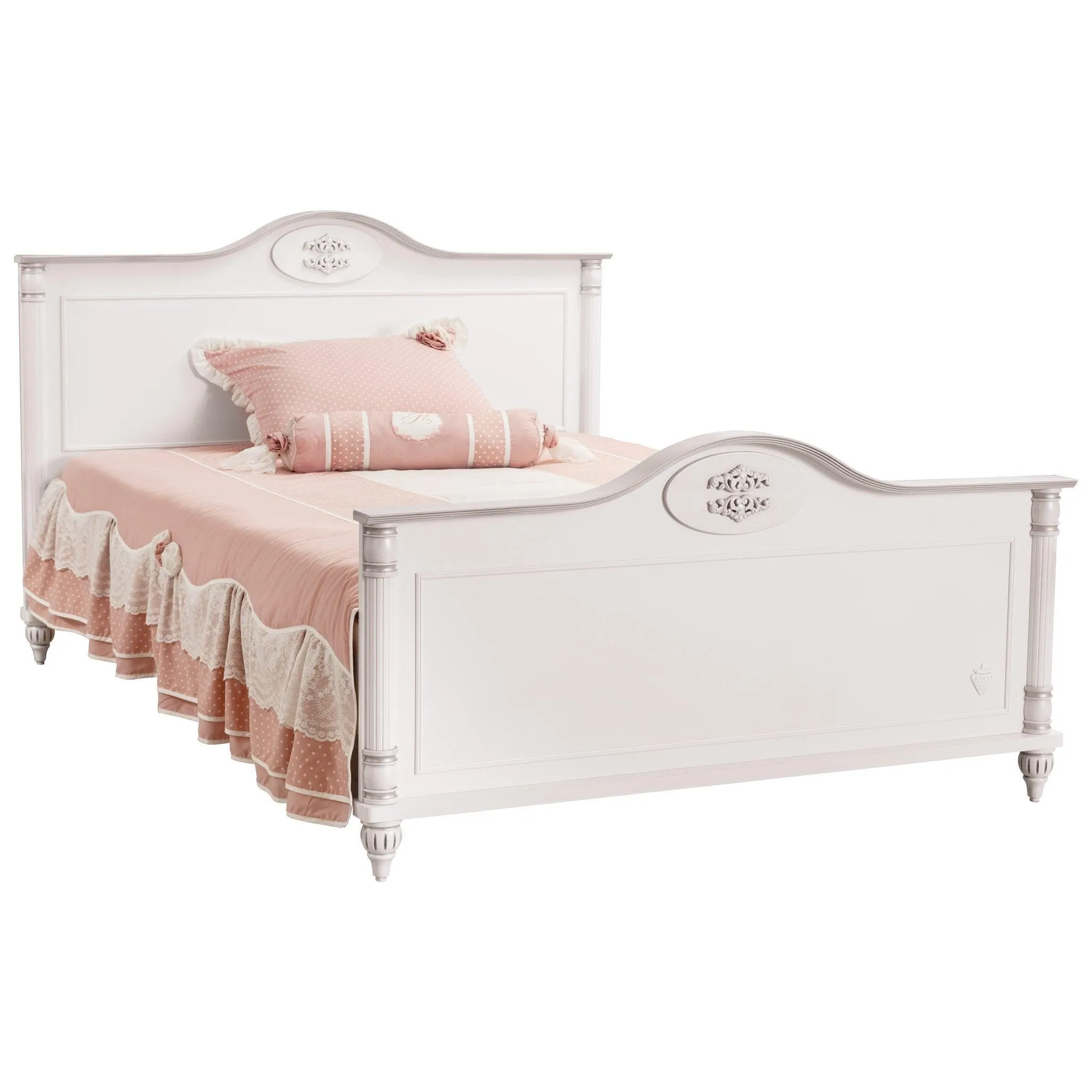 Cilek Romantic Bed (100X200 Cm Or 120X200 Cm)