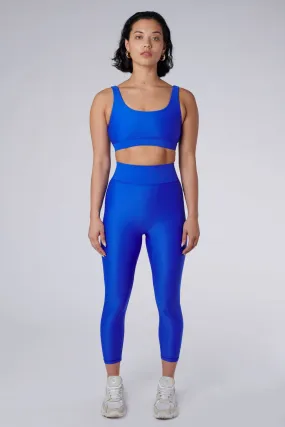 Cora Compression Leggings | Recycled Nylon | Lapis