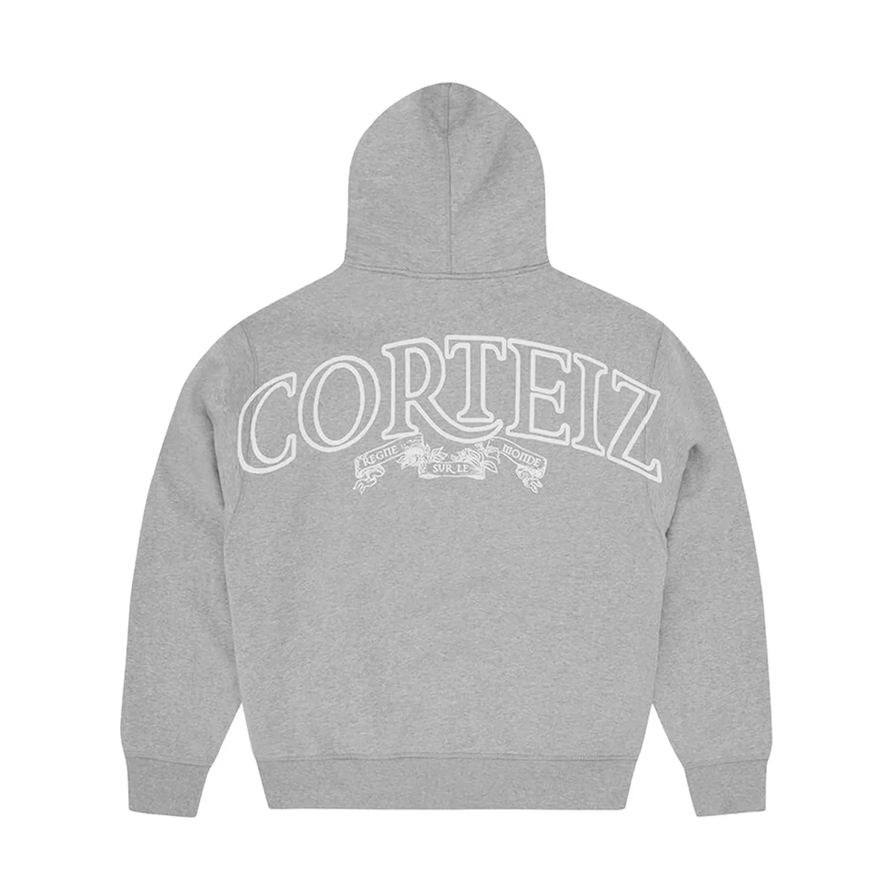 Corteiz Superior Royale Zip Hoodie 'Heather Grey'