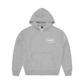 Corteiz Superior Royale Zip Hoodie 'Heather Grey'