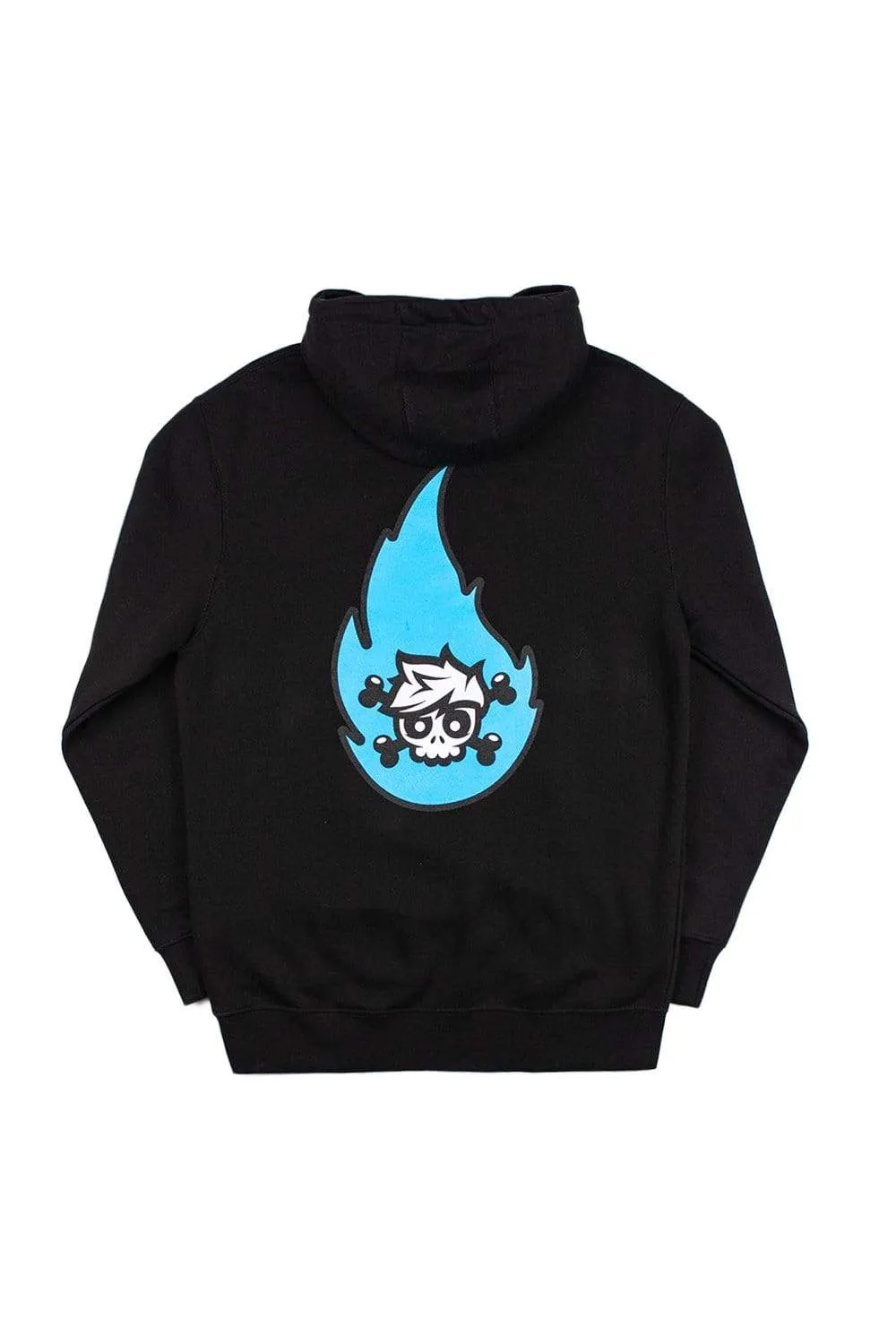 Crainer Exclusive Flame Black Hoodie