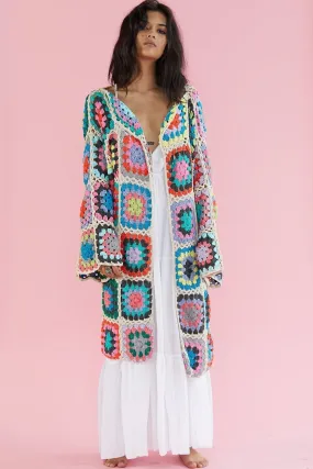 CROCHET CARDIGAN JACKET KOUMALY