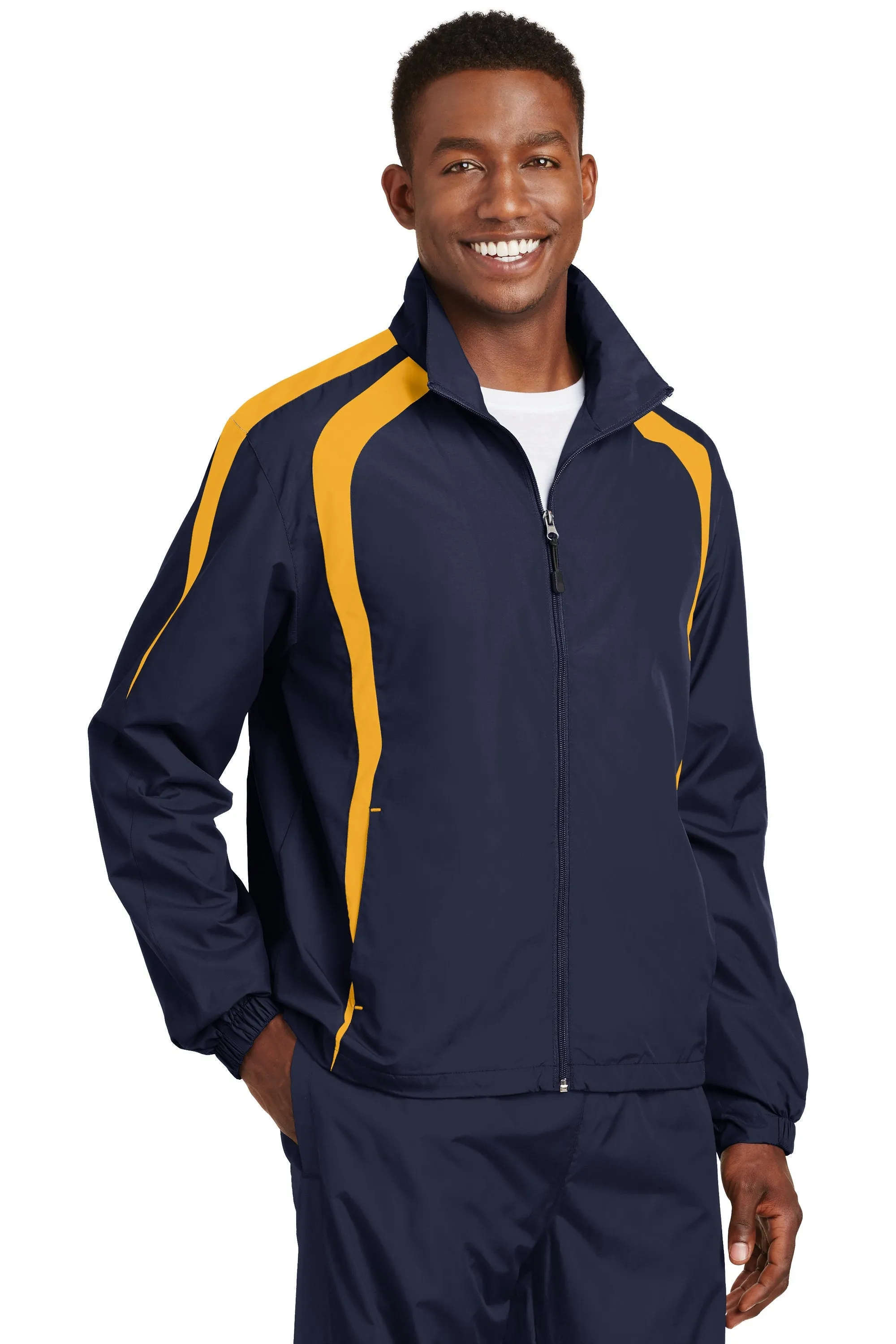 Custom Embroider Colorblock Raglan Jacket - Perfect for Team Sports