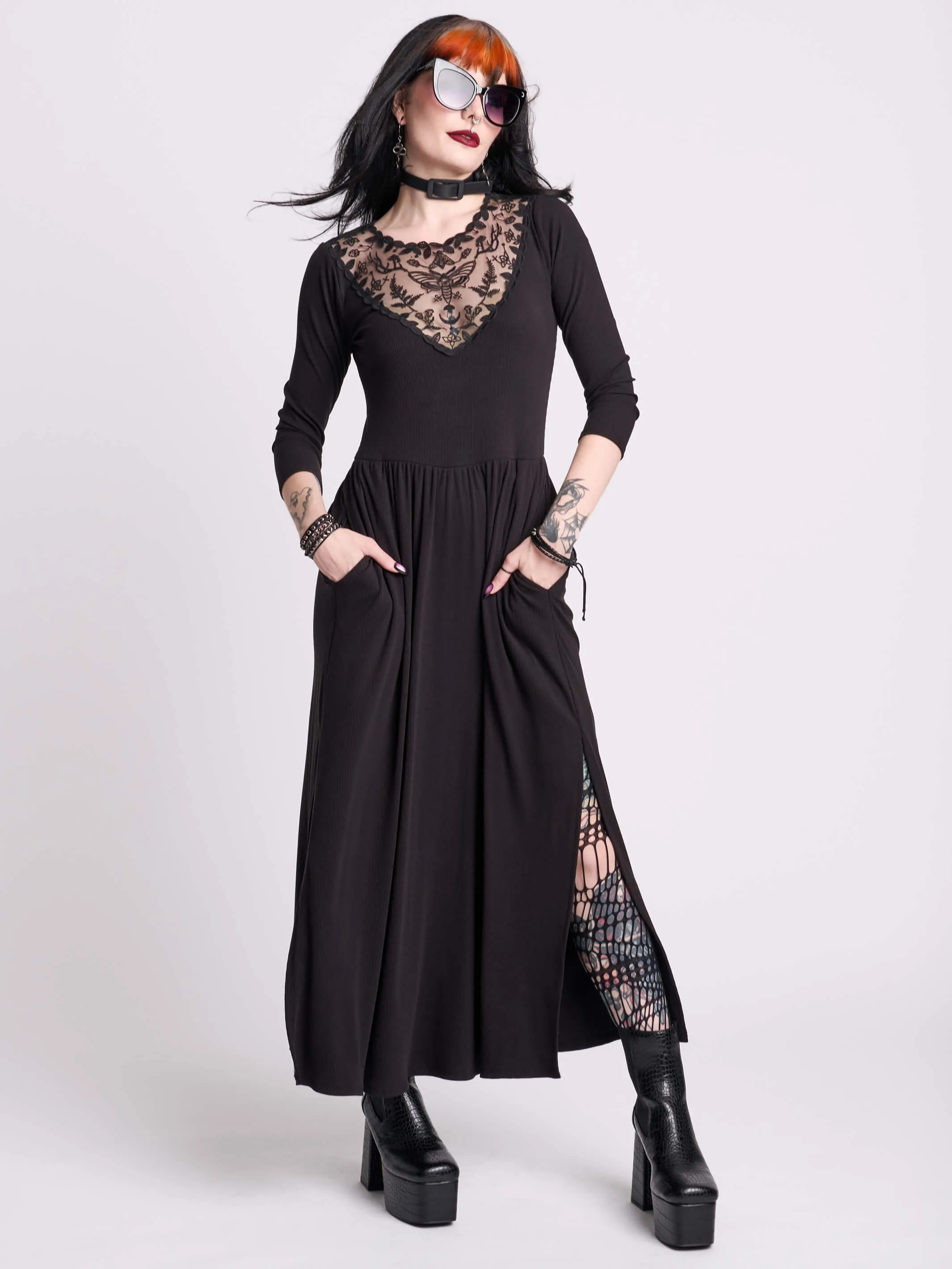 Dark Delights Maxi Dress