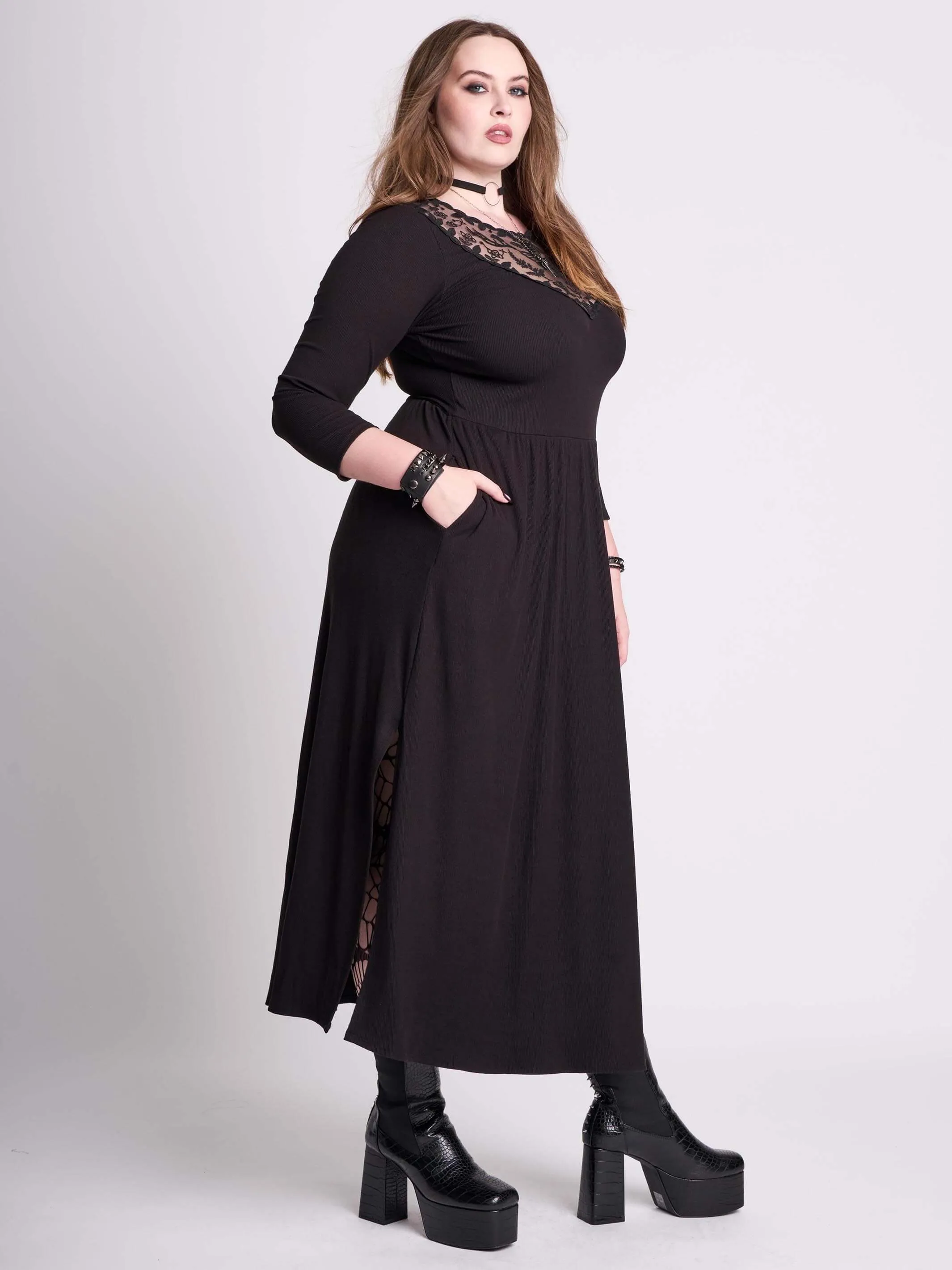 Dark Delights Maxi Dress