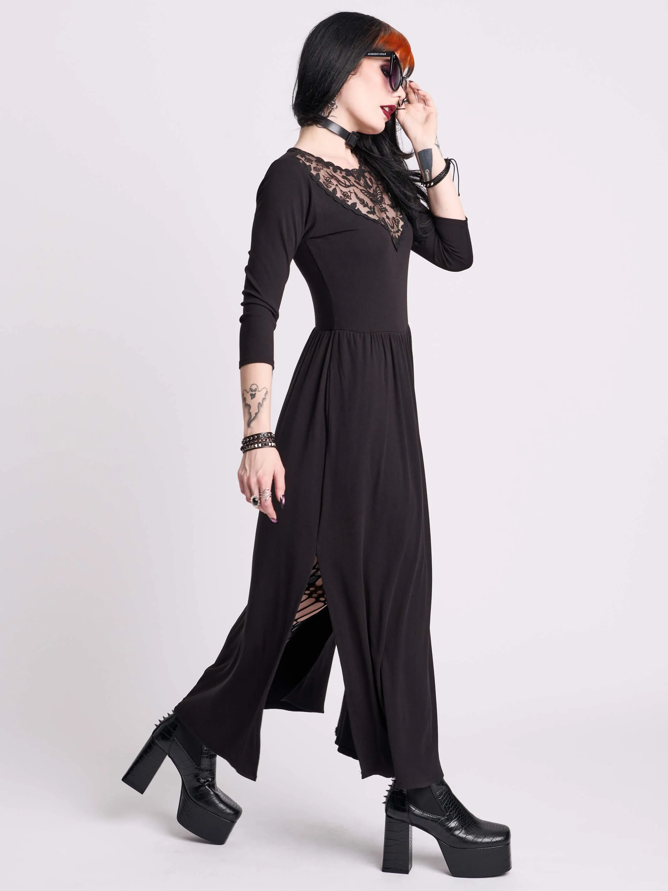 Dark Delights Maxi Dress