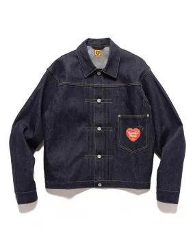 Denim Work Jacket Past Rigid Indigo