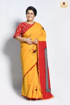 Diya-Dheu Exclusive Applique Saree