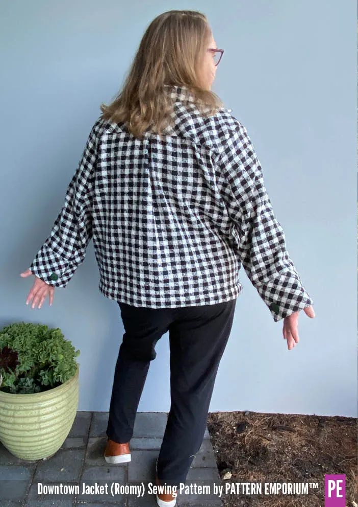 Downtown Jacket | Roomy Fit Sewing Pattern