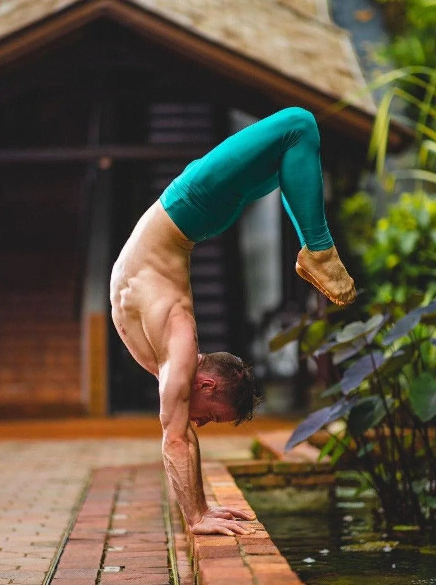 Emerald Green Leggings ML - L