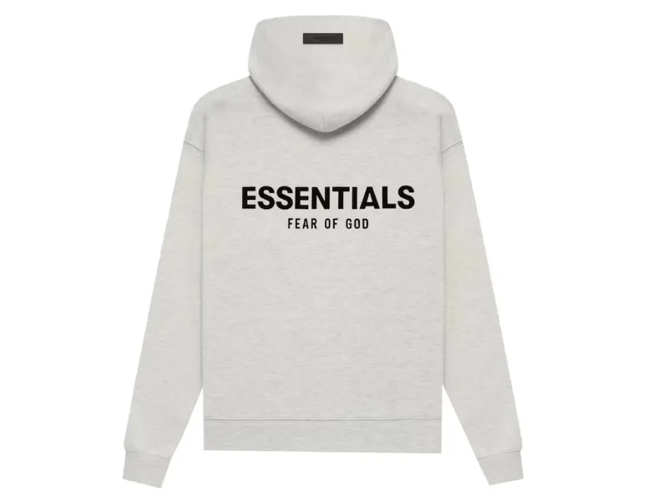 Fear of God Essentials Hooded Sweatshirt (FW22) Light Oatmeal