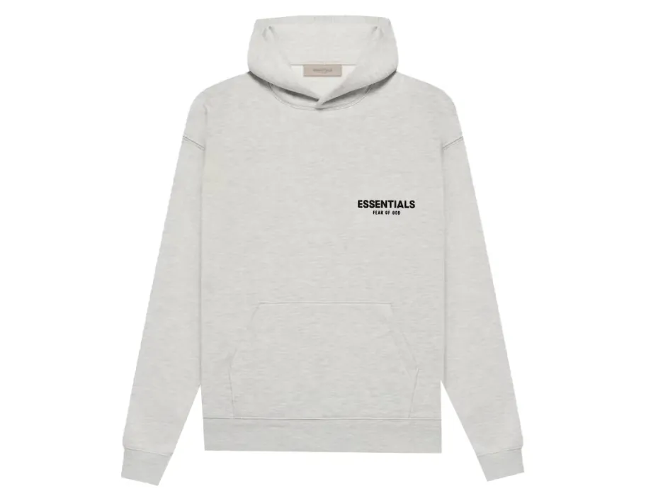 Fear of God Essentials Hooded Sweatshirt (FW22) Light Oatmeal