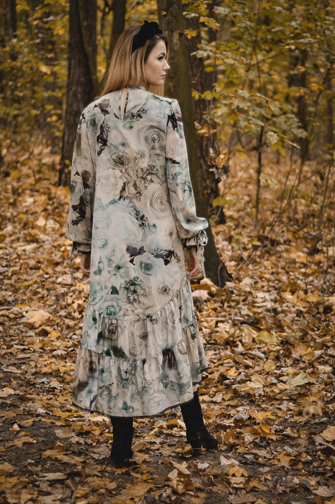 Flora Green Dress