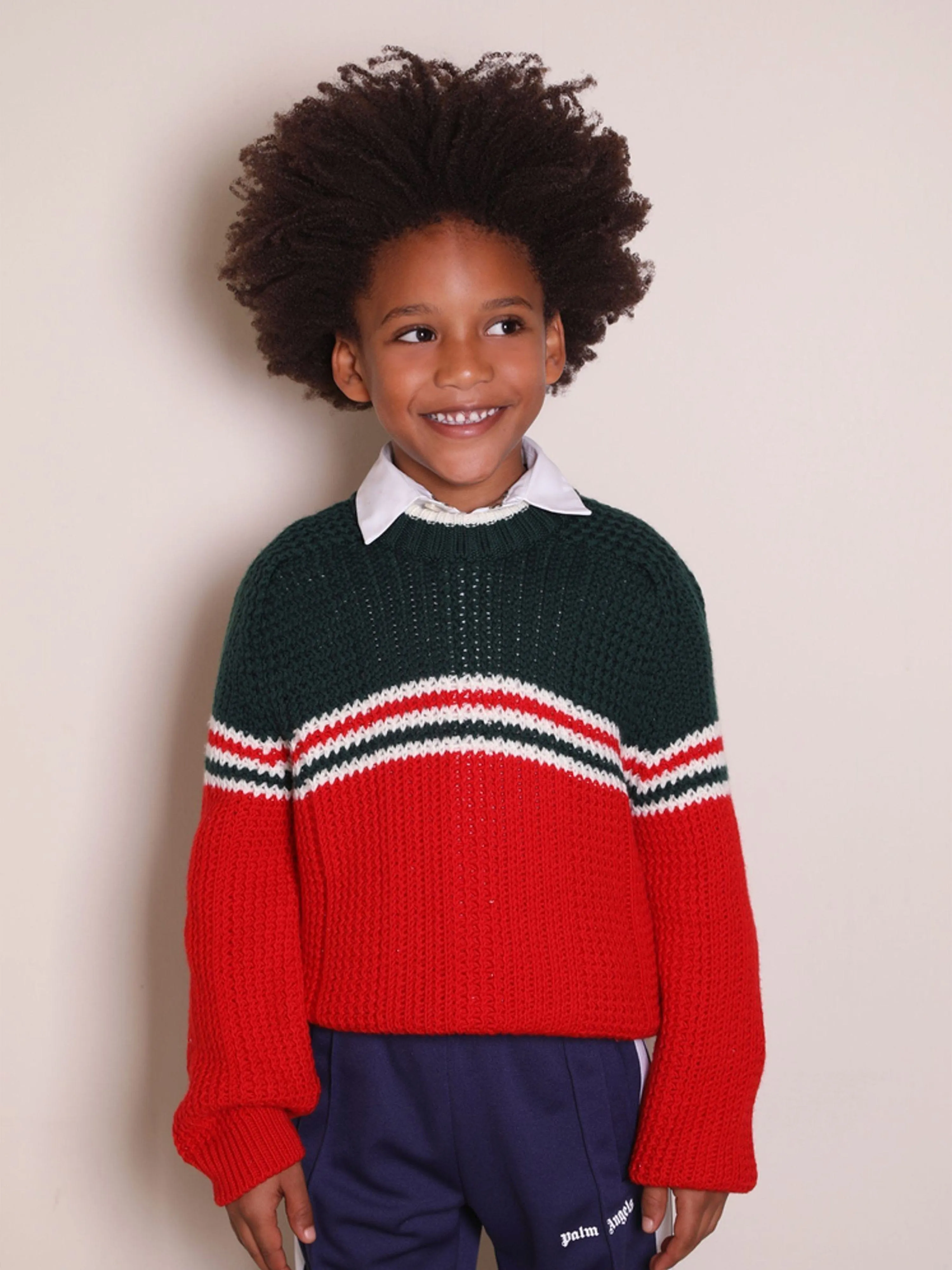 Gucci Boys Knitted Wool Jumper