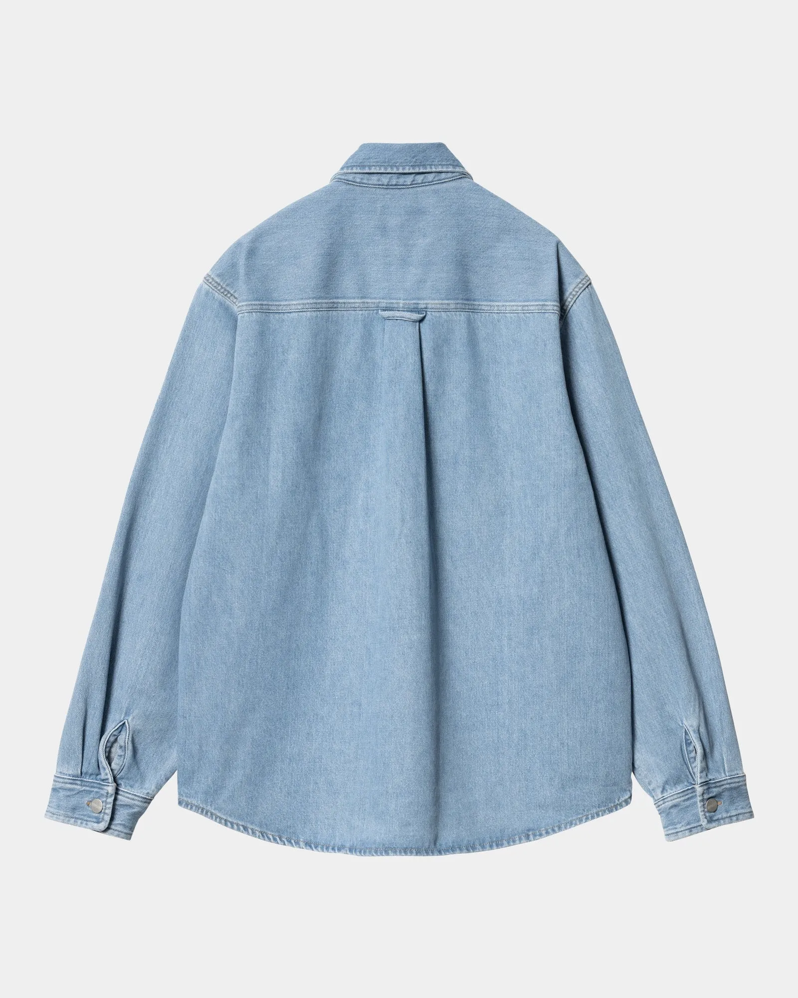 Harvey Shirt Jacket | Blue (dark bleached)