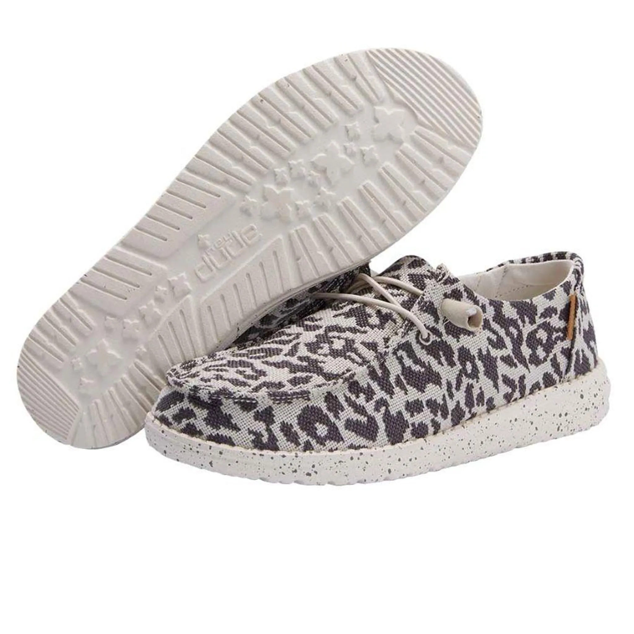 Hey Dude Wendy Cheetah Grey