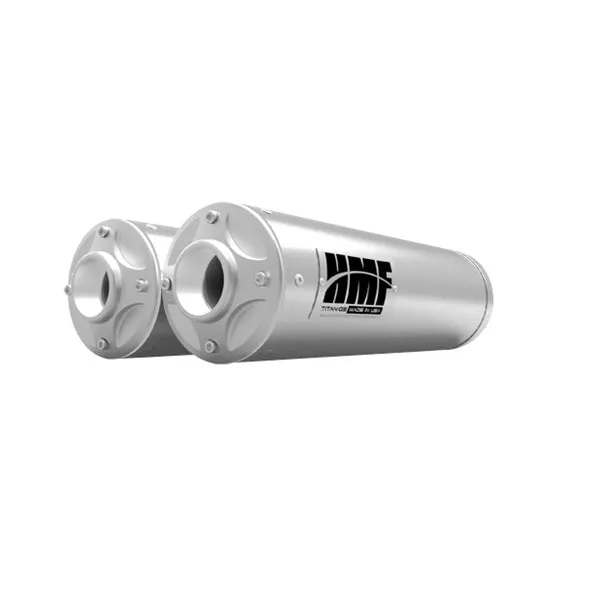 HMF Performance TITAN QS Series Slip-on Exhaust Fits Polaris - Center mount