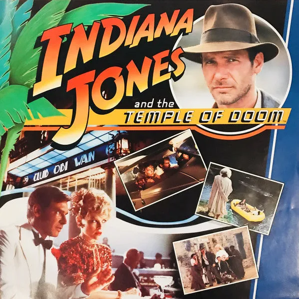 John Williams (4) - Indiana Jones And The Temple Of Doom (The Original Motion Picture Soundtrack) (LP, Album, Club, Gat) (VG )