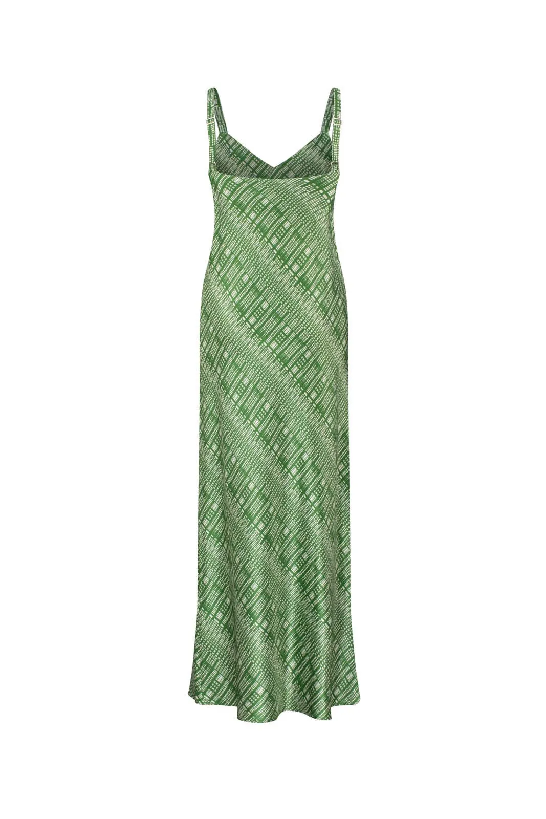 LIGHTNESS OF BEING SILK SLIP DRESS- Shibori