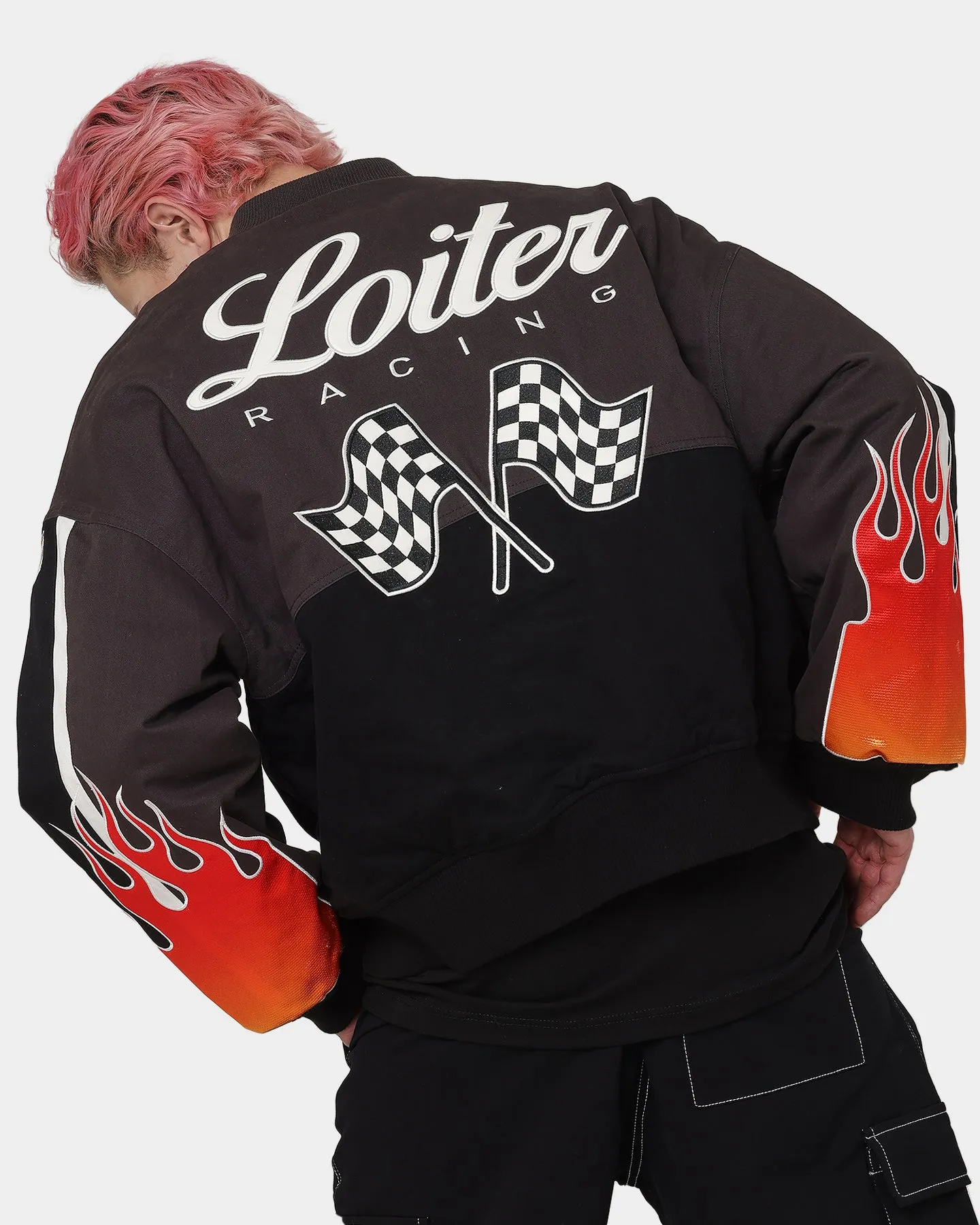 Loiter Daytona Motor Jacket Black