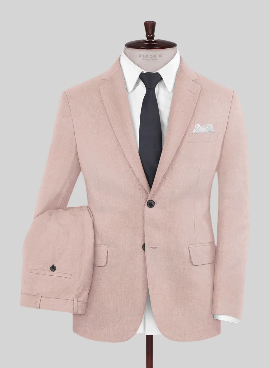 Marco Stretch Pink Wool Suit