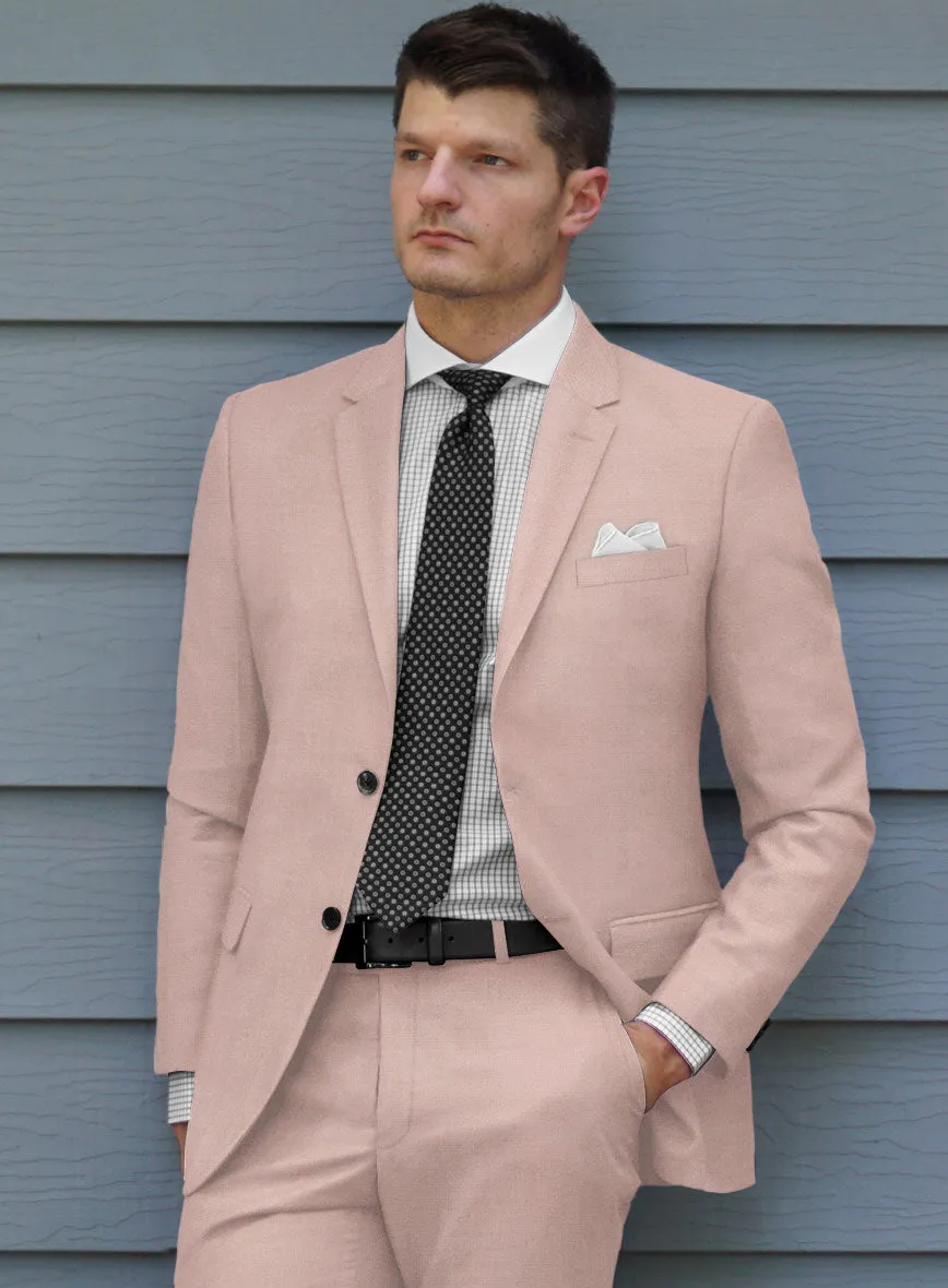 Marco Stretch Pink Wool Suit