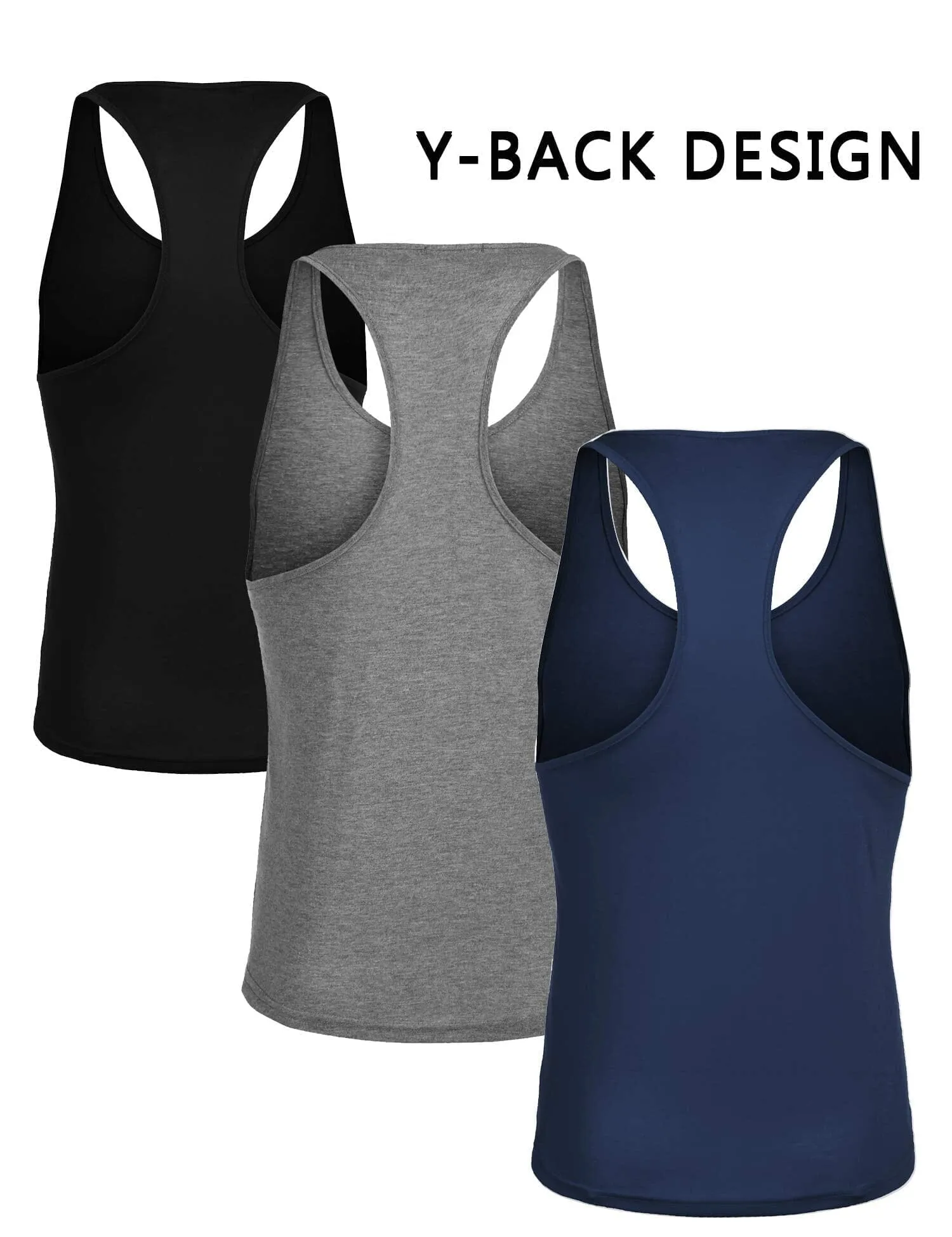 Men's 3 Pack Tank Tops (US Only)