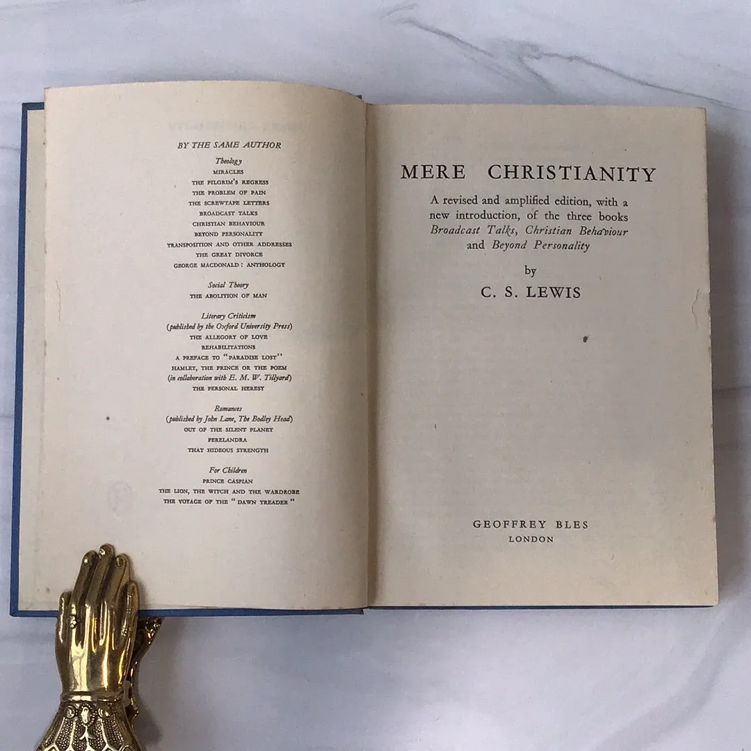 Mere Christianity*