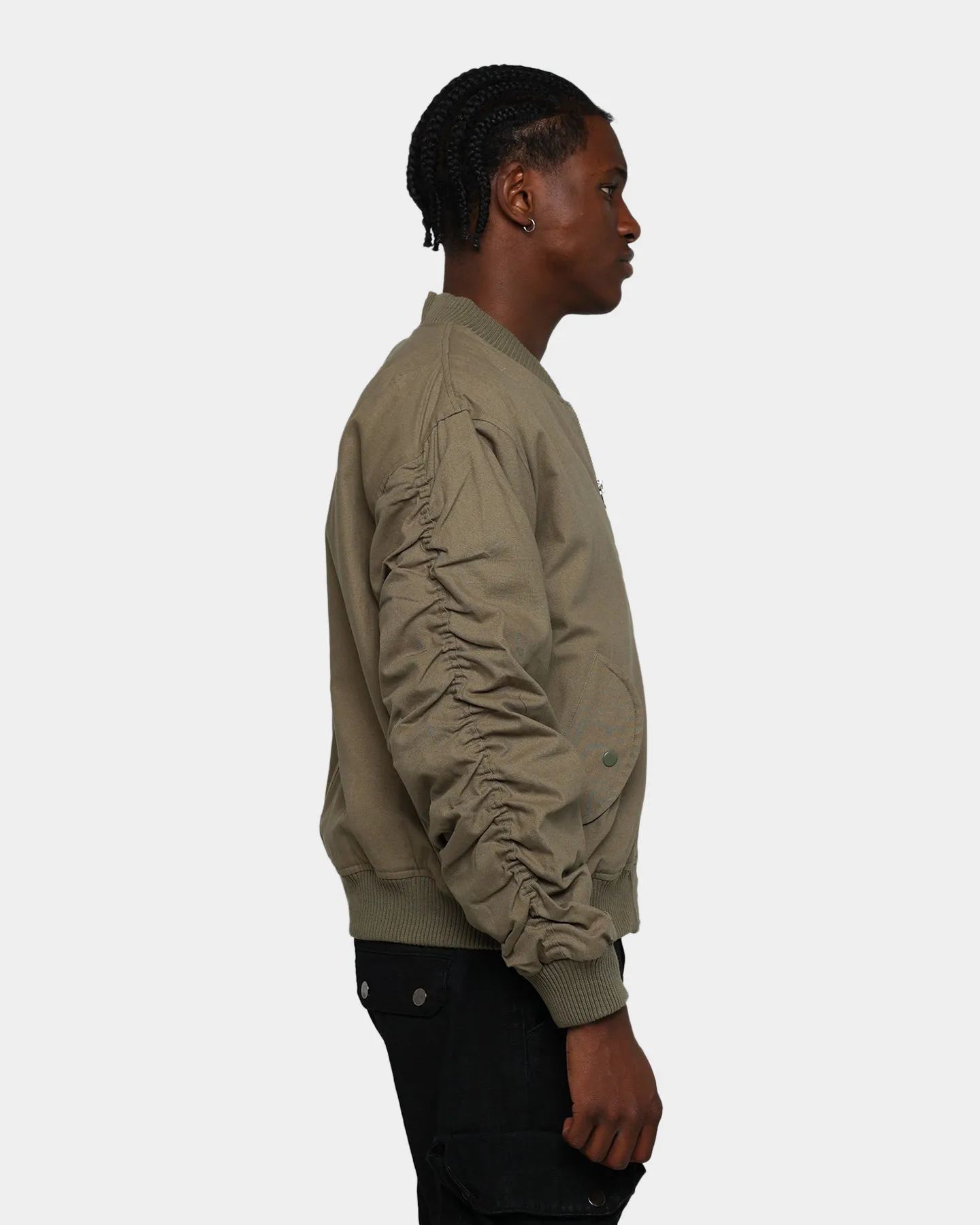 MNML Upscale Bomber Jacket Grey