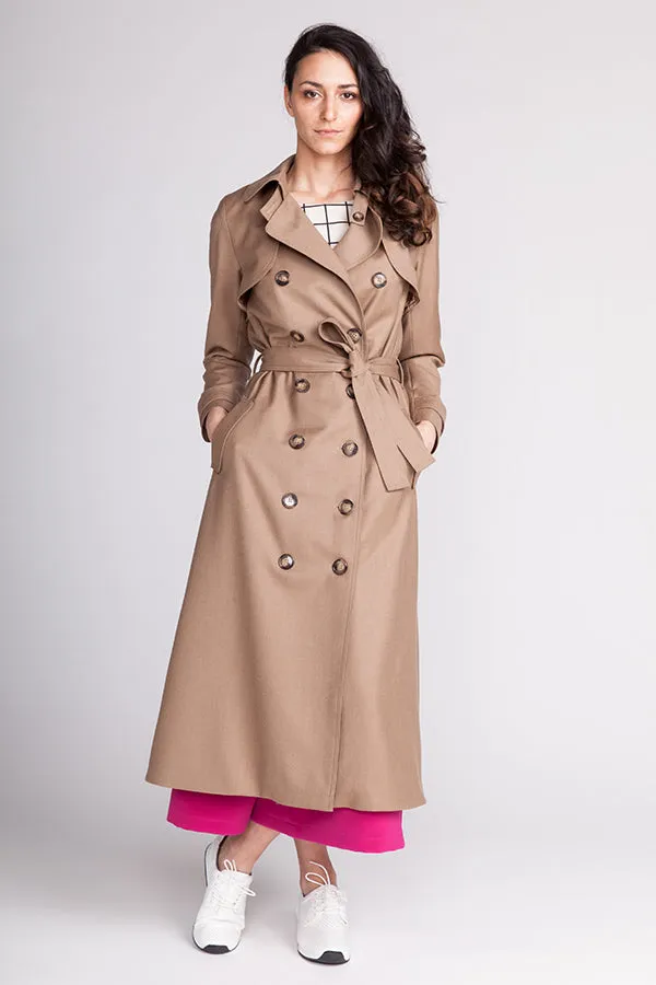 Named Isla Trench Coat