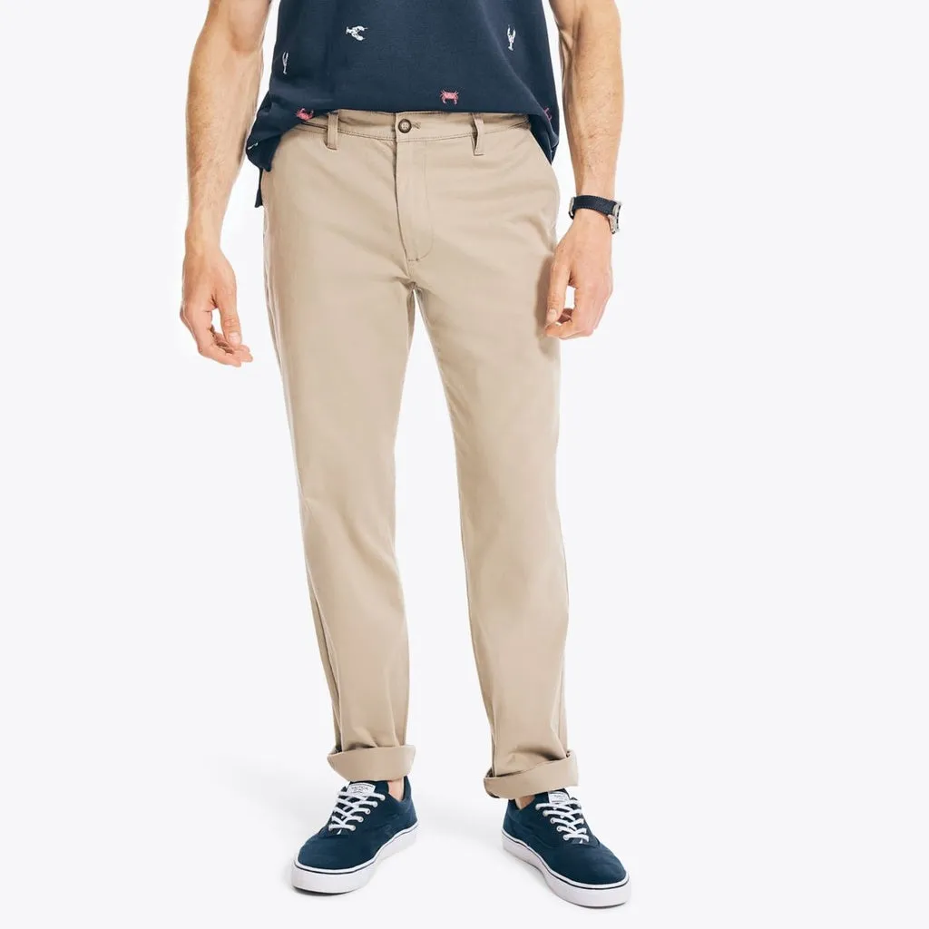 Nautica Classic Fit Flat Front Deck Pant